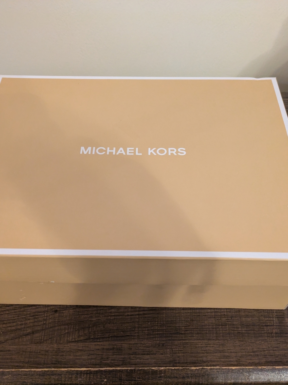 MICHAEL Michael Kors Taupe Strappy High Heel Sandals with Gold Zipper - Picture 6 of 6